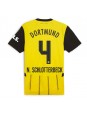 Borussia Dortmund Nico Schlotterbeck #4 Domácí Dres 2024-25 Krátký Rukáv